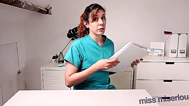 Nurse tests your prostate - pegging (HD MP4)